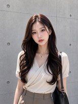 アフィーロ(ACHFILO) シールエクステ20代30代大人女子 ココアブラウン ミディアム