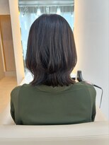 エレノア 渋谷公園通り店(Eleanor)&nbsp;【錦まりな】大人レイヤーボブ×グレーバイオレット