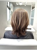 【加藤】グレイヘアもステキに☆透明感ミディアム