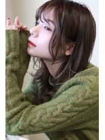 トトノ ヘアアンドケア(TOTONO hair & care)&nbsp;透け感ブラウンの柔らかミディ