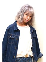 パッチ ヘアー(PATCH HAIR)&nbsp;シルバー　point　pink
