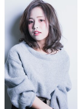 ミエルヘアーエスト 新宿店(mielhair est) ソフトグレージュミディ【mielhair新宿】