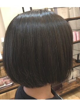 ラウラコア(RauRa+KOA) 透け感たっぷりブルーグレー