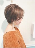 【Lond】津賀雅也 丸みショートで横顔美人