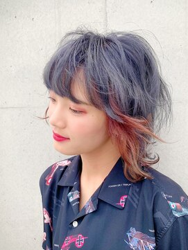 コキャン(COQUIN) ウルフ×インナーカラー