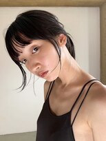 ケイトテイラー(KATETAYLOR) 【KATE】ウルフポニーテール×ダークグレージュ 表参道