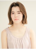ひし形/ボブウルフ/Aバング/シアベージュ【新宿/新宿駅西口】