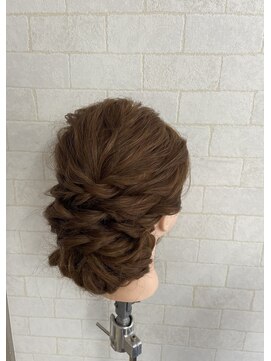 サロン Salon アイ アート ルーズヘアセット