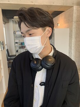 バイフィフス 原宿/表参道(by fifth) ◇センターパート ニュアンスパーマ 韓国ヘア トランクスヘア