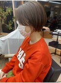 ［OCEAN Hair&Life 水田成美］前髪なしショート/束感ショート