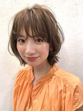 マグノリア オモテサンドウ(MAGNOLiA Omotesando) 毛先パーマで作る抜け感ヘア・・・HINATA