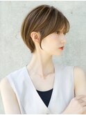 前髪あり大人ショート20代30代40代【AIN.表参道】川原大地