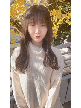 クララ サカエ(CLALA Sakae LA.DONNA group) 冬のブリーチ無しグレージュヘアー