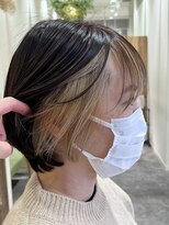 リミックス 南国店(remix)&nbsp;ホワイトベージュ＆ショートボブ♪