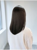 髪質改善×グレージュカラー