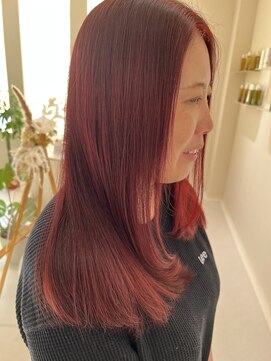 メイン(『　　』main) チェリーレッド