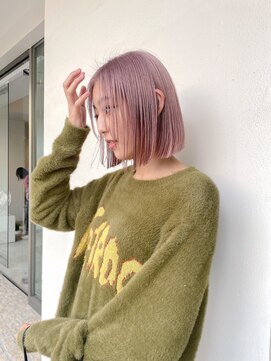 チクロヘアー(Ticro hair) ＠nkkn15 hightone pink