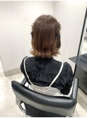ハーフツイン ヘアアレンジ ヘアセット <渋谷/渋谷駅>
