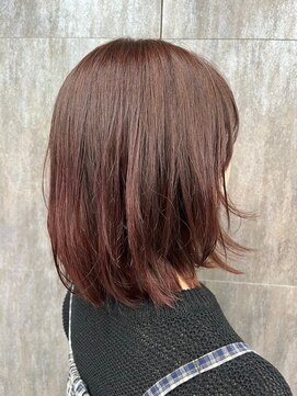 ミック ヘアアンドメイク アップ 駒込店(miq Hair&Make up) チェリーレッド