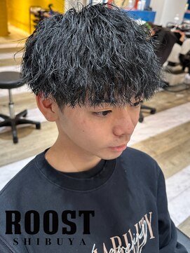 ルースト 渋谷店(ROOST) マッシュ×縦落ちツイスパ