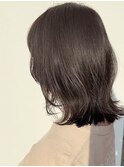 ミディアムボブ/外ハネ/レイヤー