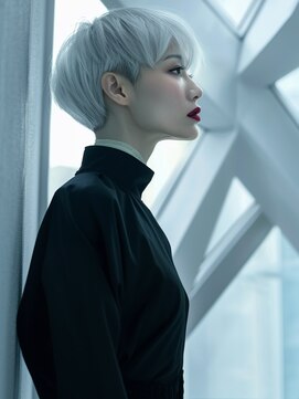 アルトリスト(Altruist Aging×HAIR&SPA) ☆イメチェンピンクベージュアンブレラカラー前髪クールショート