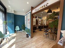 プリクーズヘアオアシス(plecooze hair oasis)の雰囲気（海辺のカフェみたいなインテリア！）