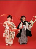 藤沢着付け美容室七五三ヘアセット