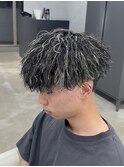 大分府内大分駅メンズマッシュハイライトツイストスパイラル