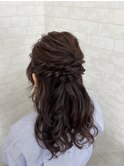 【iikanji hair】ハーフアップスタイリング