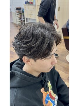 メルシー トータル ブランディング サロン(merci TOTAL BRANDING SALON) メンズフェザーパーマ