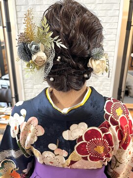 ザブックハンドサロン(The book hand salon) 袴×ヘアアレンジ