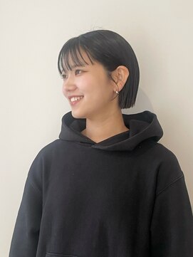 ゴーズゴー 吉祥寺(e)店(go s go) ぱつっとボブ/ボブ/ミニボブ