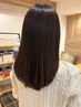 【艶サラ柔らかな髪へ】酸性ストレート+オリジナルカット+＋marbb