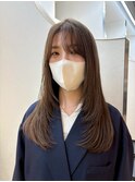 ロングシャギーレイヤーナチュラルブラウン