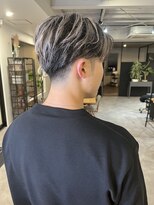 ナンバー(number+)&nbsp;最高に決まる☆メンズショートホワイトハイライト