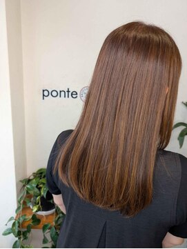 ポンテ 福岡西店(ponte) 髪質改善カラー