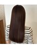 【髪質改善】縮毛矯正リタッチ+カクテルTR