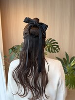 オン キャナルシティ博多前店(on)&nbsp;【中里恵梨】ハーフアップ/カチモリヘア/ゆるまきヘア/ロング