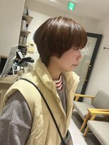フレーム ヘア ルーム 天王寺駅前店(FRAME hair room) 丸みのあるマッシュショート