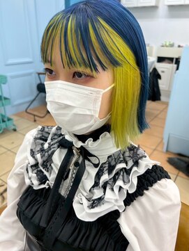 シャルティア 岩国(SHALLTIA) ハイトーン/デザインカラー/ツートーンカラー/イエロー/ブルー