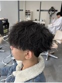 シャドウパーマ/波巻きパーマ/メンズパーマ