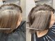 ミルシェ(MILSHE)の写真/【ショートと相性抜群！】ブリーチなしでダメージレスに叶えるMILSHEの「白髪ぼかし」カラー◎