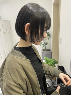 アグ ヘアー ベック 福岡別府店(Agu hair beqq) *軽めボブもお任せ♪*Agu福岡別府店 ショート ボブ