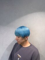 リュクス(Luxe)&nbsp;水色ヘアカラー