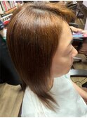 ミセスのための縮毛矯正　ヘアスタイルの可能性髪質改善と共に