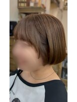ソレイユ 新宿御苑前 (SOLEIL) リップラインミニボブ×アッシュベージュ