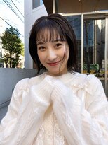 トリッカ シブヤ(TRICCA SHIBUYA) 透け感前髪×ナチュラルショートボブ