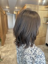 トゥーリ 大野城下大利店(tuuli)&nbsp;20.30.40代大人艶髪ミディ×アッシュベージュ