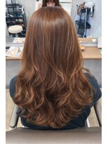 ネウィ 宮崎店(newi)&nbsp;極上ツヤ感☆デジタルパーマで作るゆるふわ立体ウェーブロング